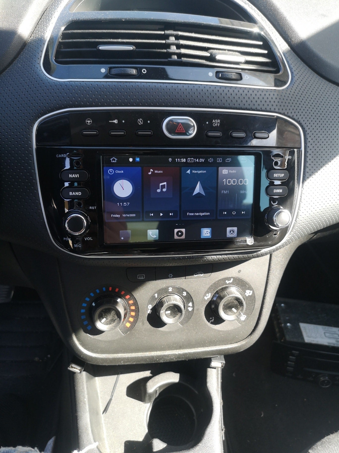 Fiat Punto | 2012-2015 | Android Screen - Image 3