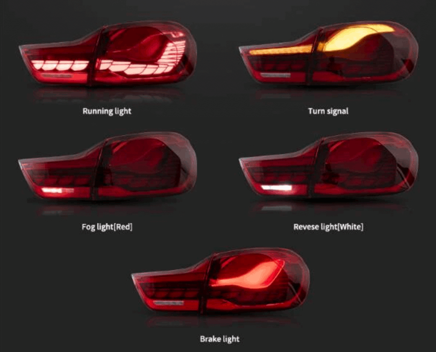 BMW 4 Series F32, F33, F36, F82, F83 | GTS STYLE LED TAILLIGHTS - Image 2