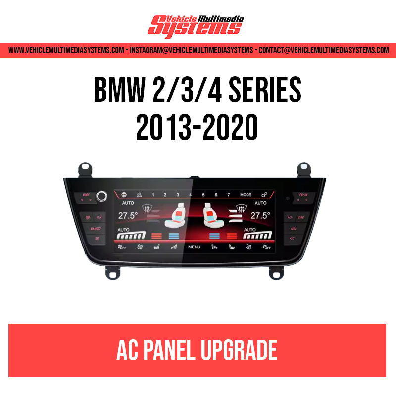 BMW 2/3/4 Series | 2013-2020 | AC Panel