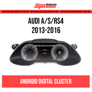 Audi A/S/RS4 | 2013-2016 | Digital Cluster