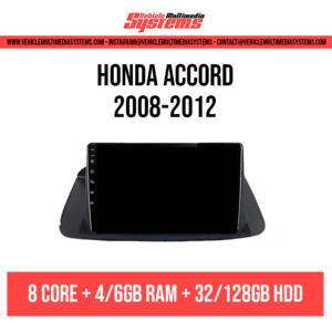 Honda Accord | 2008-2012 | Android Screen | Top Dash Screen