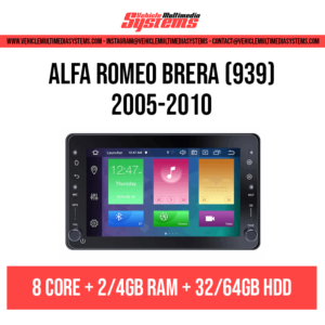 Alfa Romeo Brera (939) | 2005-2010 | Android Screen