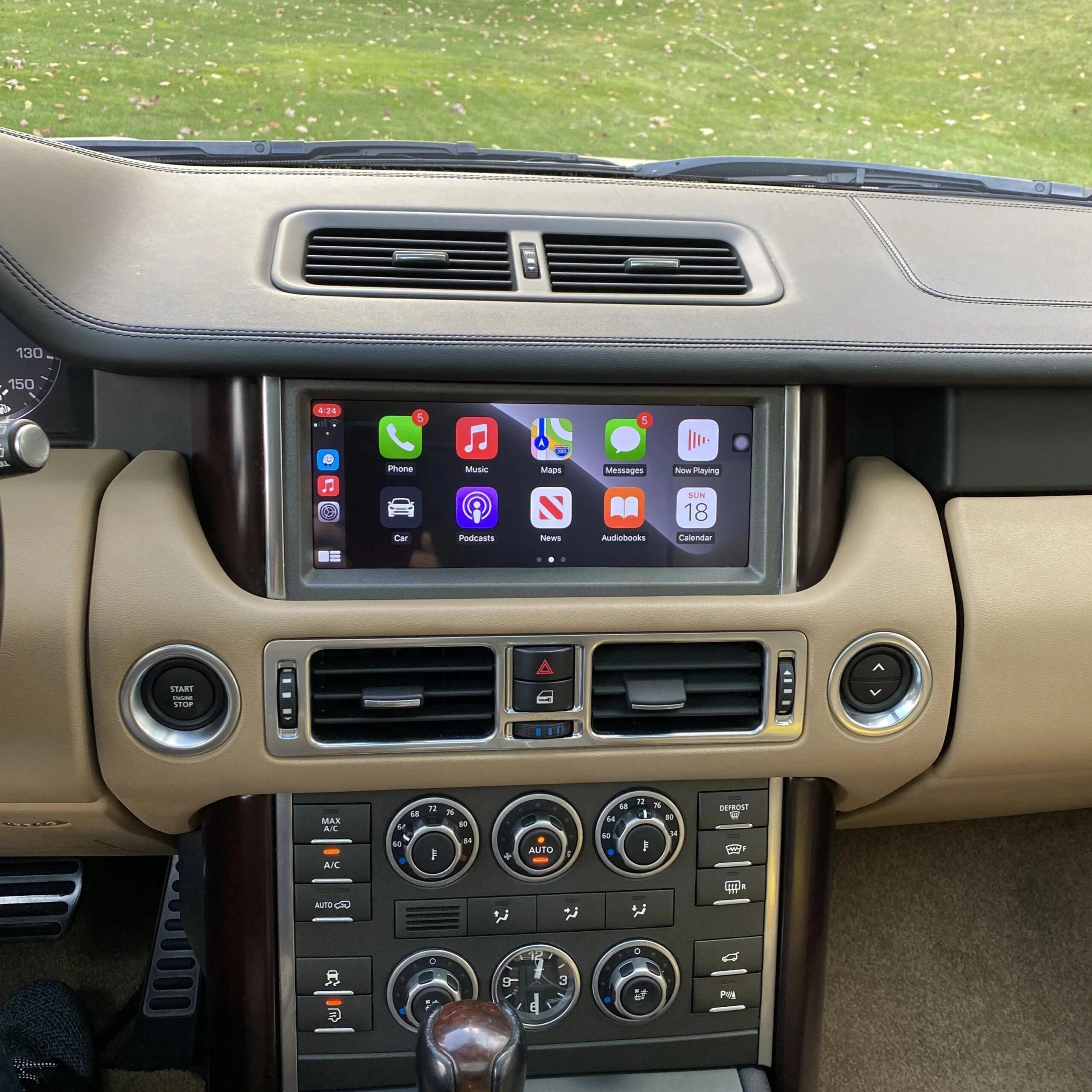 Range Rover Vogue | 2002-2012 | Android Screen + AC Panel - Image 2