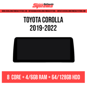 Toyota Corolla | 2019-2022 | Android Screen