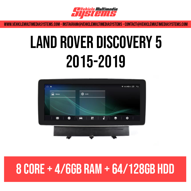 Land Rover Discovery 5 | 2015-2019 | Android Screen + AC Panel