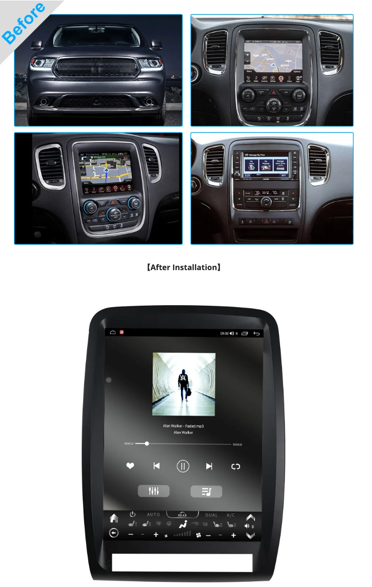 Dodge Durango | 2012-2019 | Android Screen - Image 2