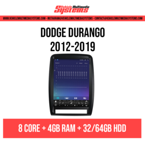 Dodge Durango | 2012-2019 | Android Screen