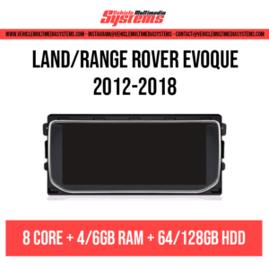 Land Rover Range Rover Evoque | 2012-2018 | Android Screen + AC Panel