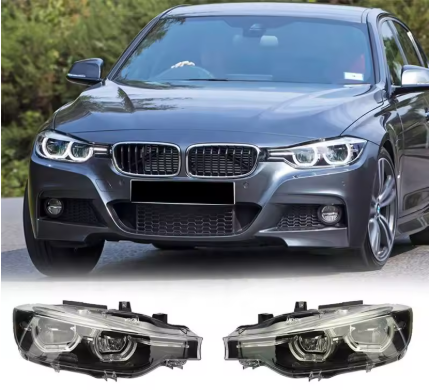 BMW | F30 | OEM STYLE ANGEL EYES LED HEADLIGHTS - Image 3