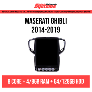 Maserati Ghibli | 2014-2019 | Android Screen