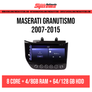 Maserati Granturismo | 2007-2015 | Android Screen + AC Panel