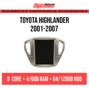 Toyota Highlander | 2001-2007 | Android Screen