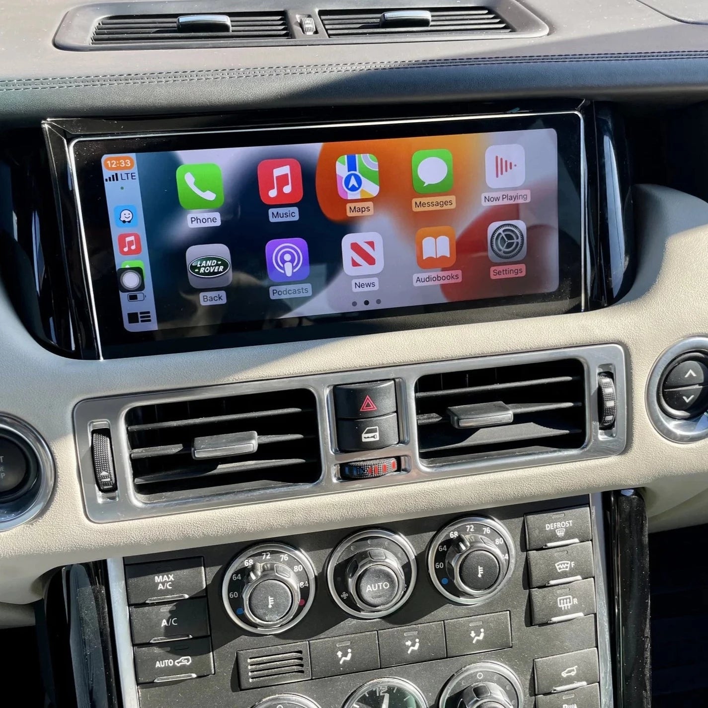 Range Rover Vogue | 2002-2012 | Android Screen + AC Panel - Image 3