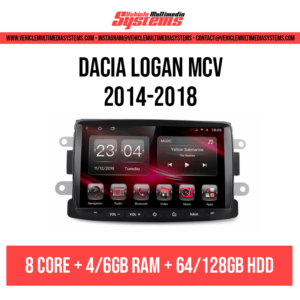 Dacia Logan MCV | 2014-2018 | Android Screen