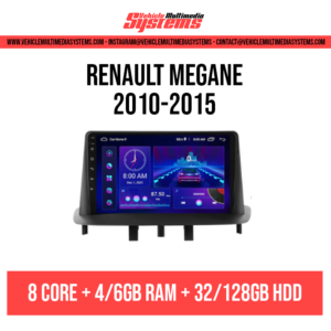 Renault Megane | 2010-2015 | Android Screen