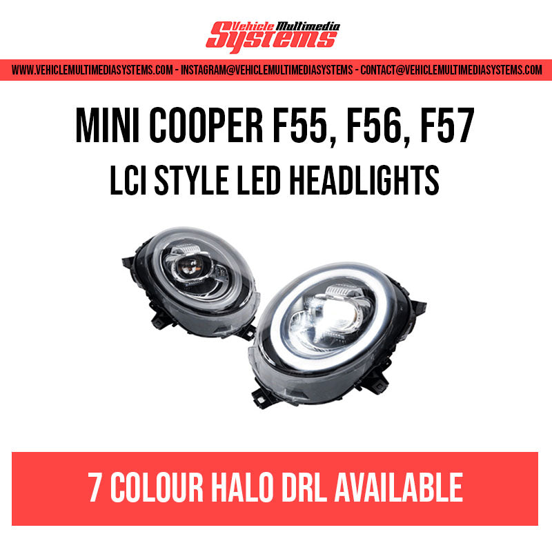 Mini Cooper | F55, F56, F57 | LCI STYLE LED HEADLIGHTS