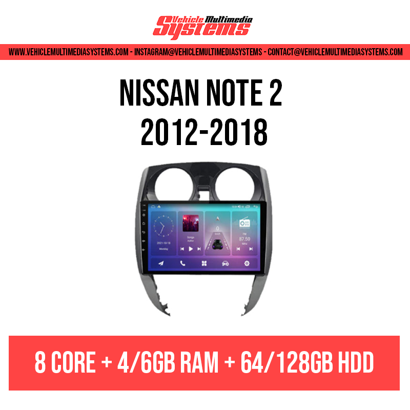 Nissan Note 2 | 2012-2018 | Android Screen