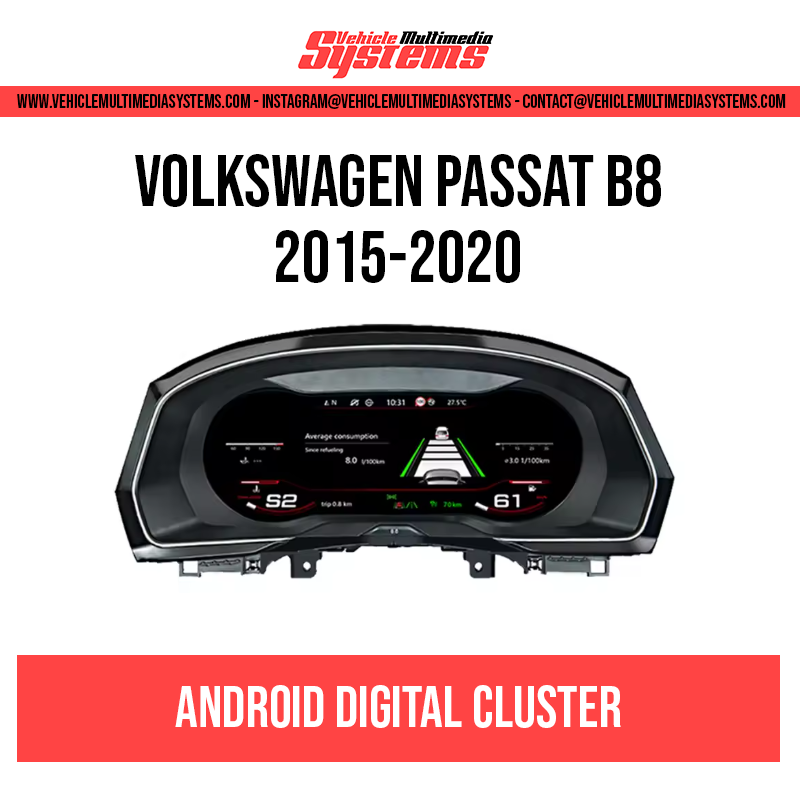 Volkswagen Passat B8 | 2015-2020 | Digital Cluster