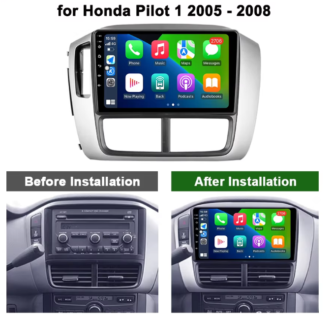 Honda Pilot | 2005-2008 | Android Screen - Image 2