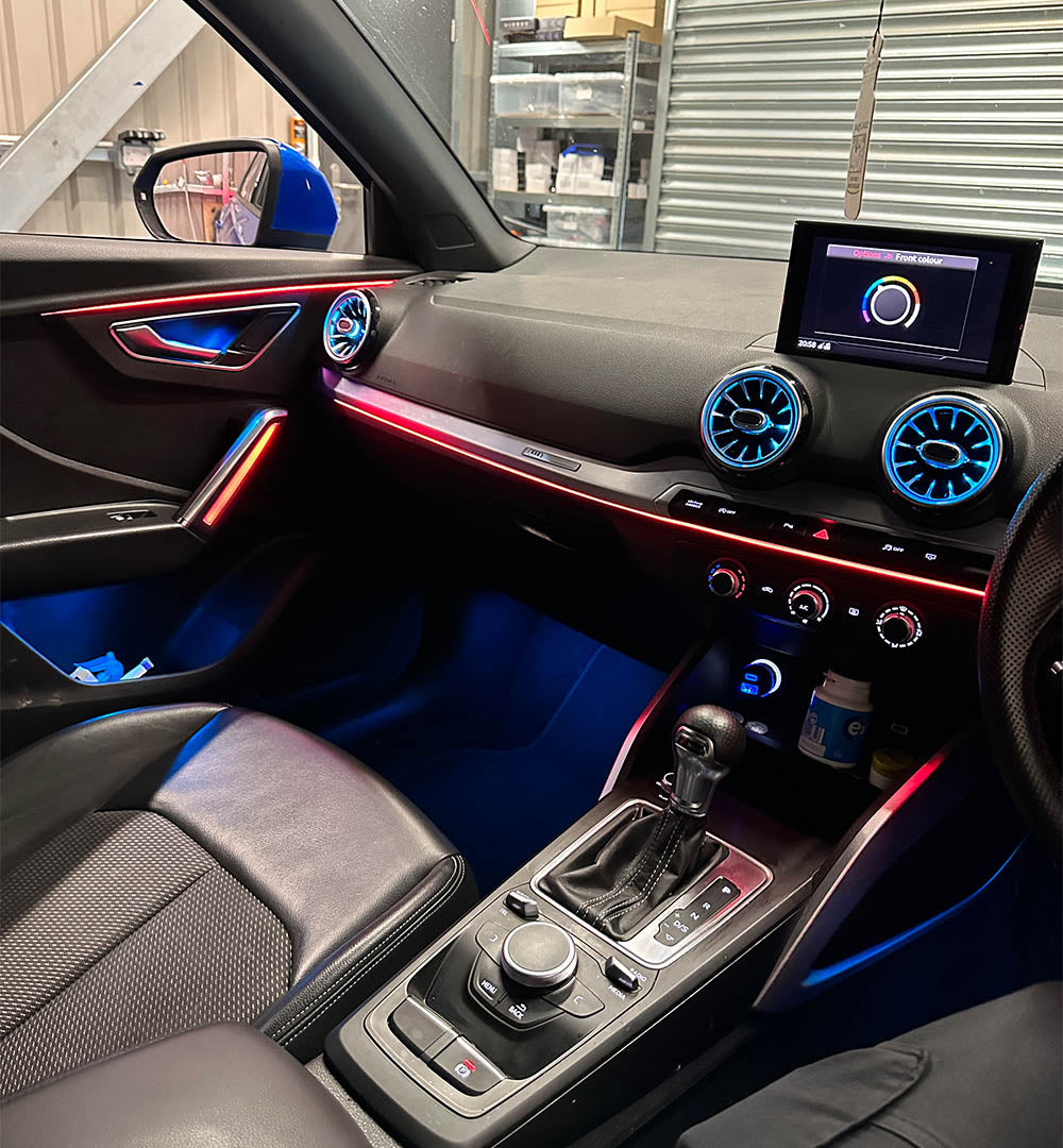 Audi Q2 | 2019-2024 | OEM Style Ambient Lighting Kit - Image 3
