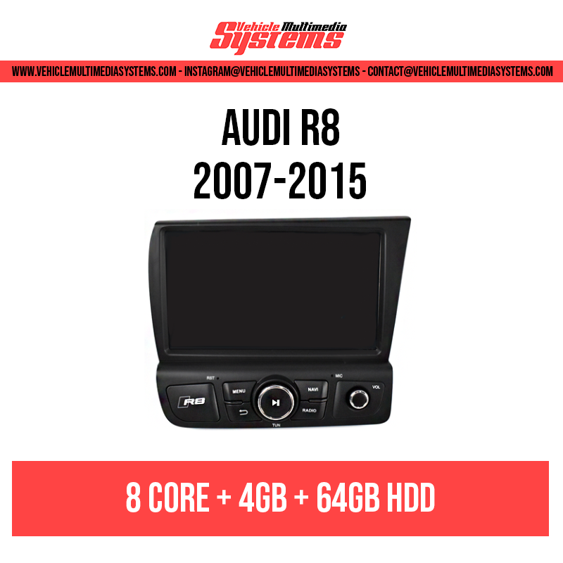 Audi R8 | 2007-2015 | Android Screen