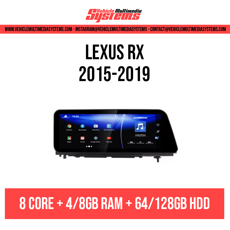 Lexus RX | 2015-2019 | Android Screen