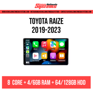 Toyota Raize | 2019-2023 | Android Screen