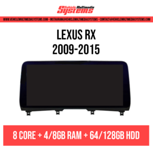 Lexus RX | 2009-2015 | Android Screen