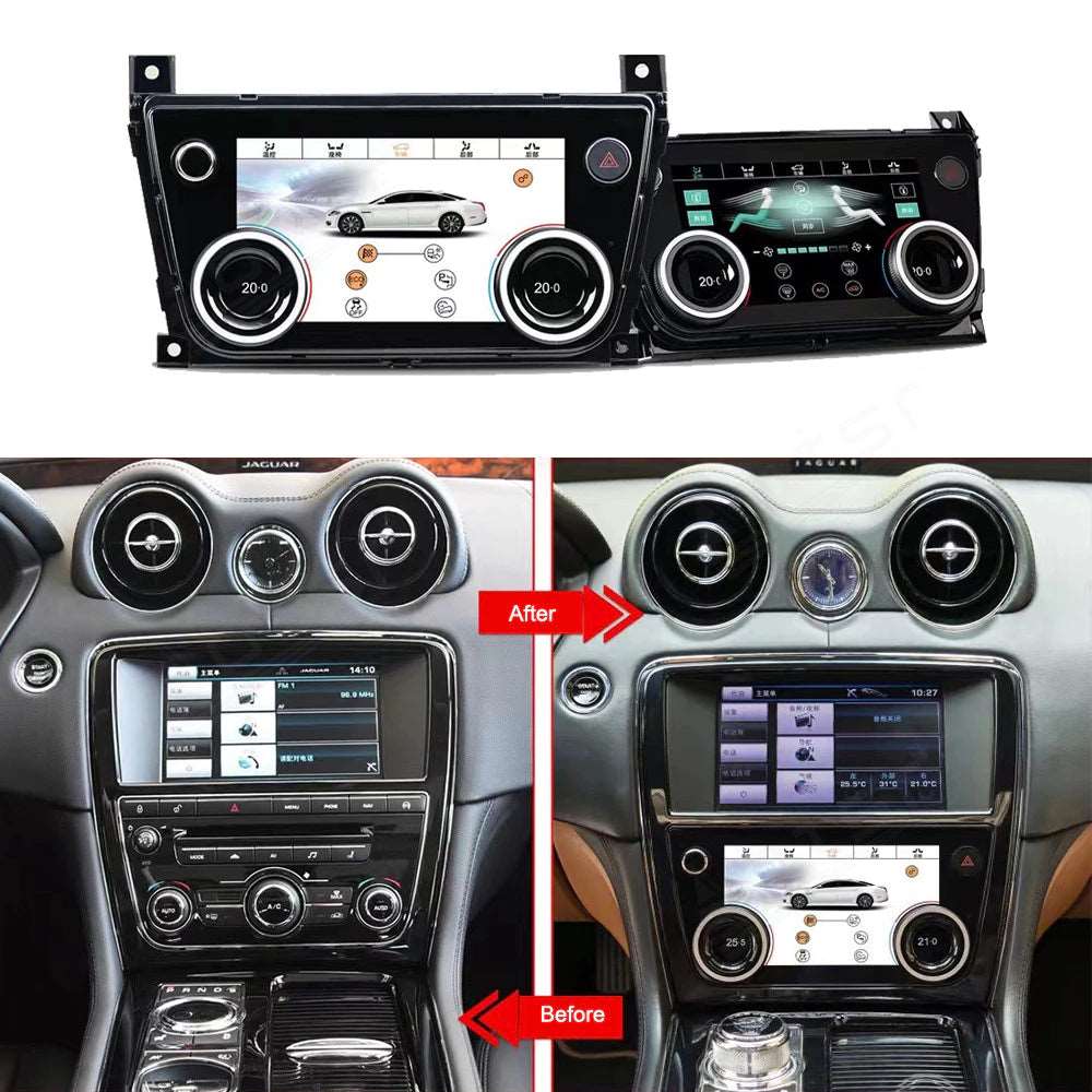 Jaguar XJ | 2009-2016 | Android Screen + AC Panel - Image 4