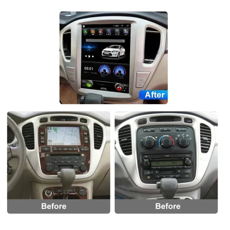 Toyota Highlander | 2001-2007 | Android Screen - Image 2