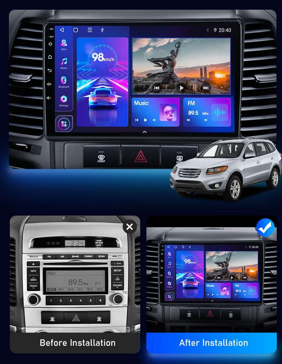 Hyundai Santa Fe | 2006-2012 | Android Screen - Image 6
