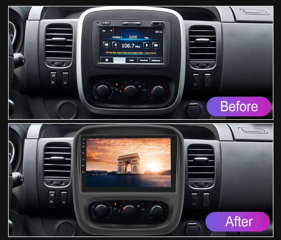 Vauxhall Vivaro | 2015-2018 | Android Screen - Image 2
