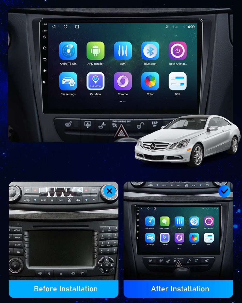 Mercedes-Benz E-Class | 2002-2010 | Android Screen - Image 3