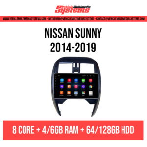 Nissan Sunny | 2014-2019 | Android Screen