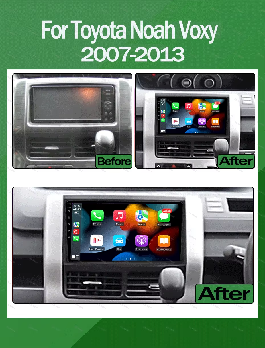 Toyota Noah | 2007-2013 | Android Screen | - Image 2