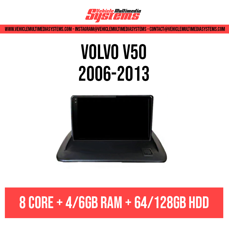 Volvo V50 | 2006-2013 | Android Screen