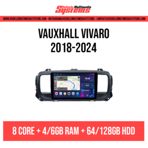 Vauxhall Vivaro | 2018-2024 | Android Screen