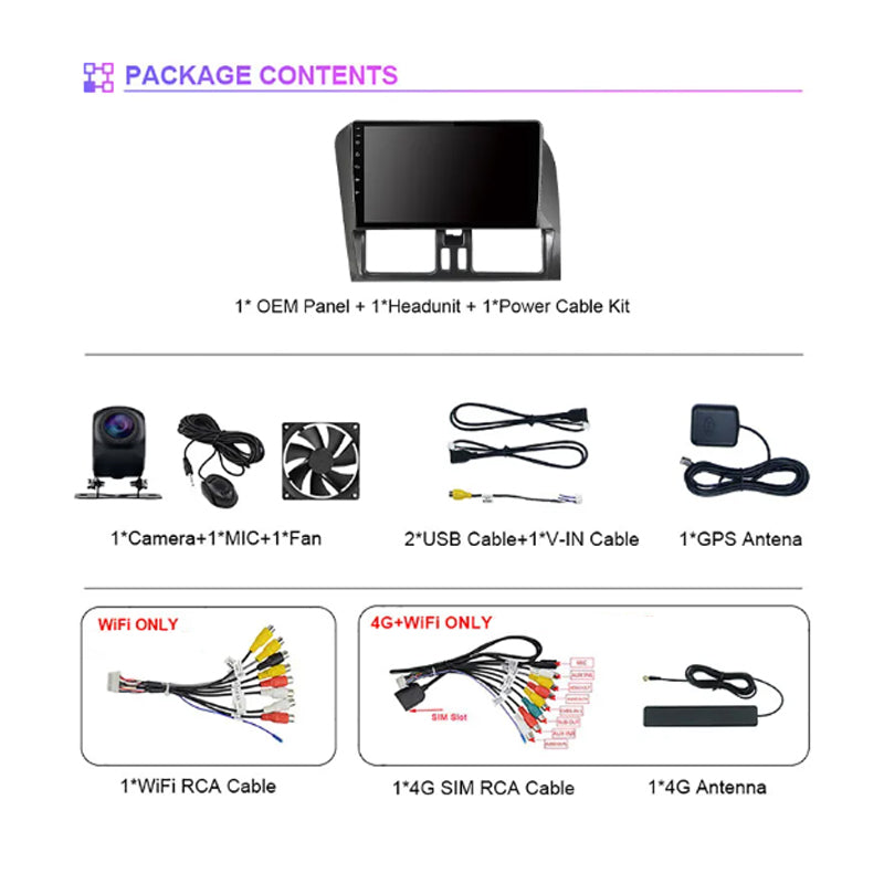 Volvo XC60 | 2009-2013 | Android Screen - Image 5