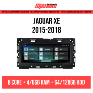 Jaguar XE | 2015-2018 | Android Screen + AC Panel