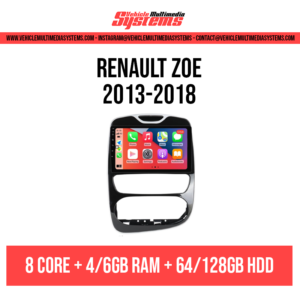 Renault Zoe | 2013-2018 | Android Screen