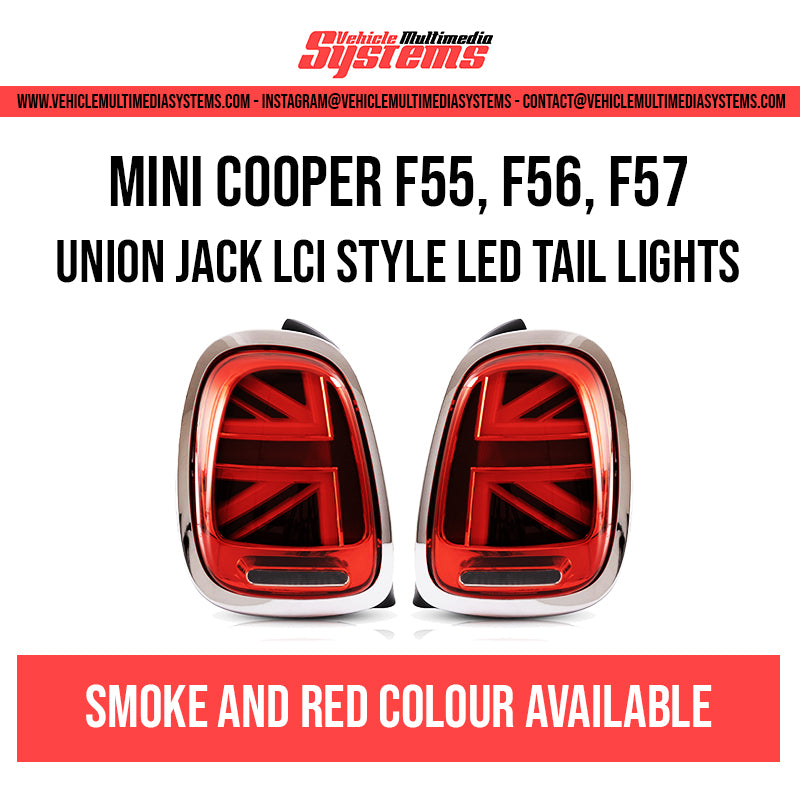 Mini Cooper | F55, F56, F57 | UNION JACK LCI STYLE LED TAILLIGHTS