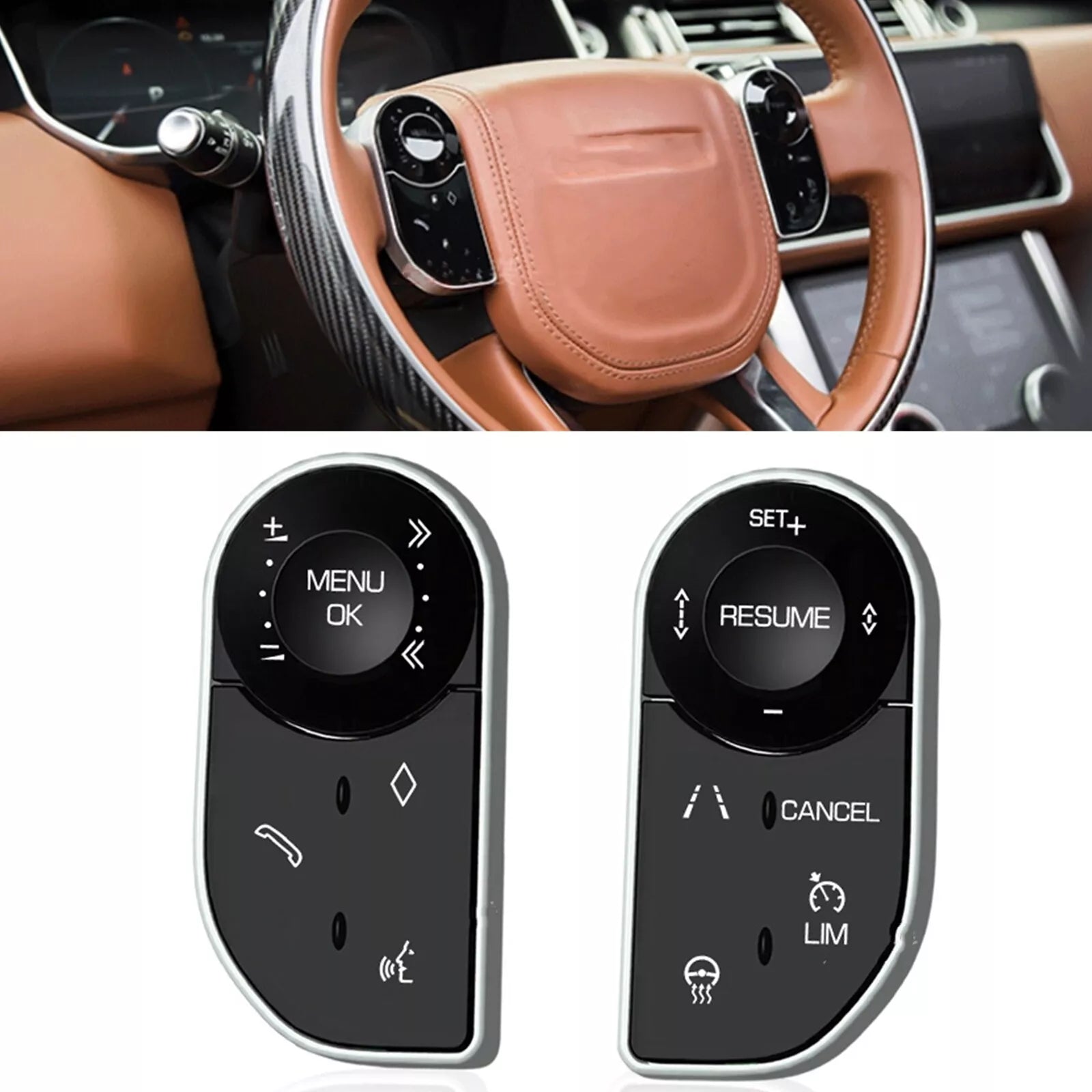 Range Rover Digital Steering Wheel Buttons - Image 2