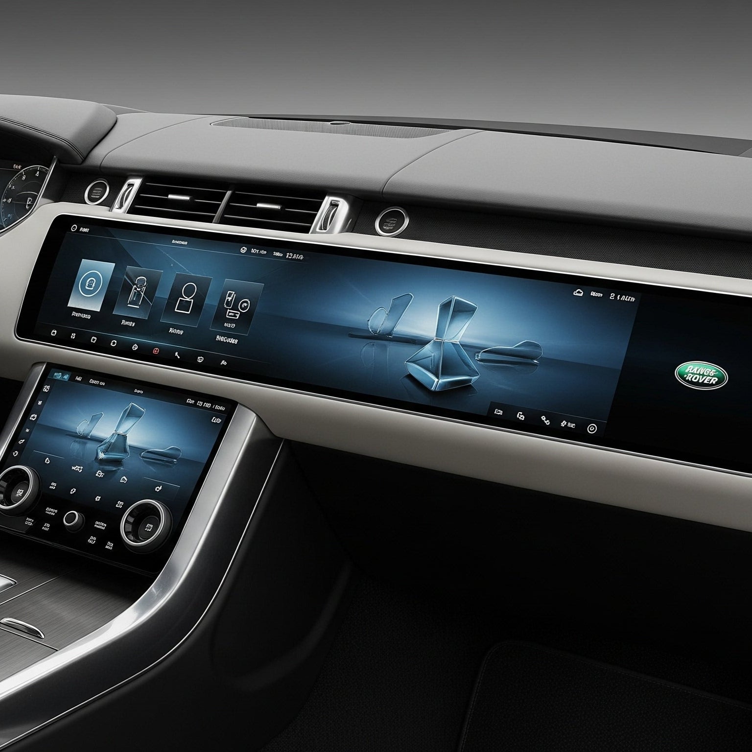 Range Rover Vogue | 2013-2017 | Android Screen + AC Panel - Image 9