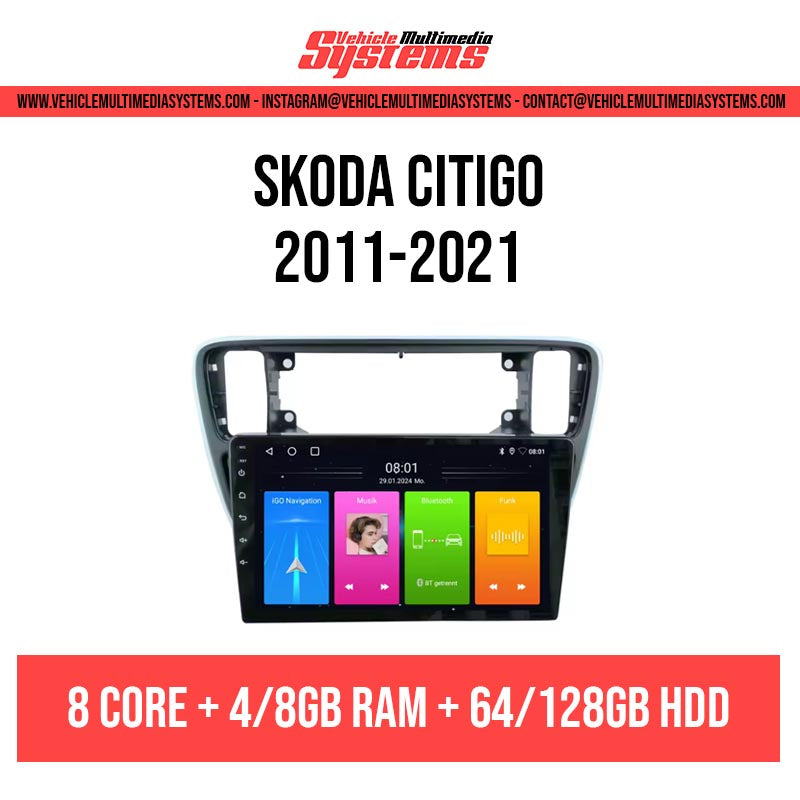 Skoda Citigo | 2011-2021 | Android Screen