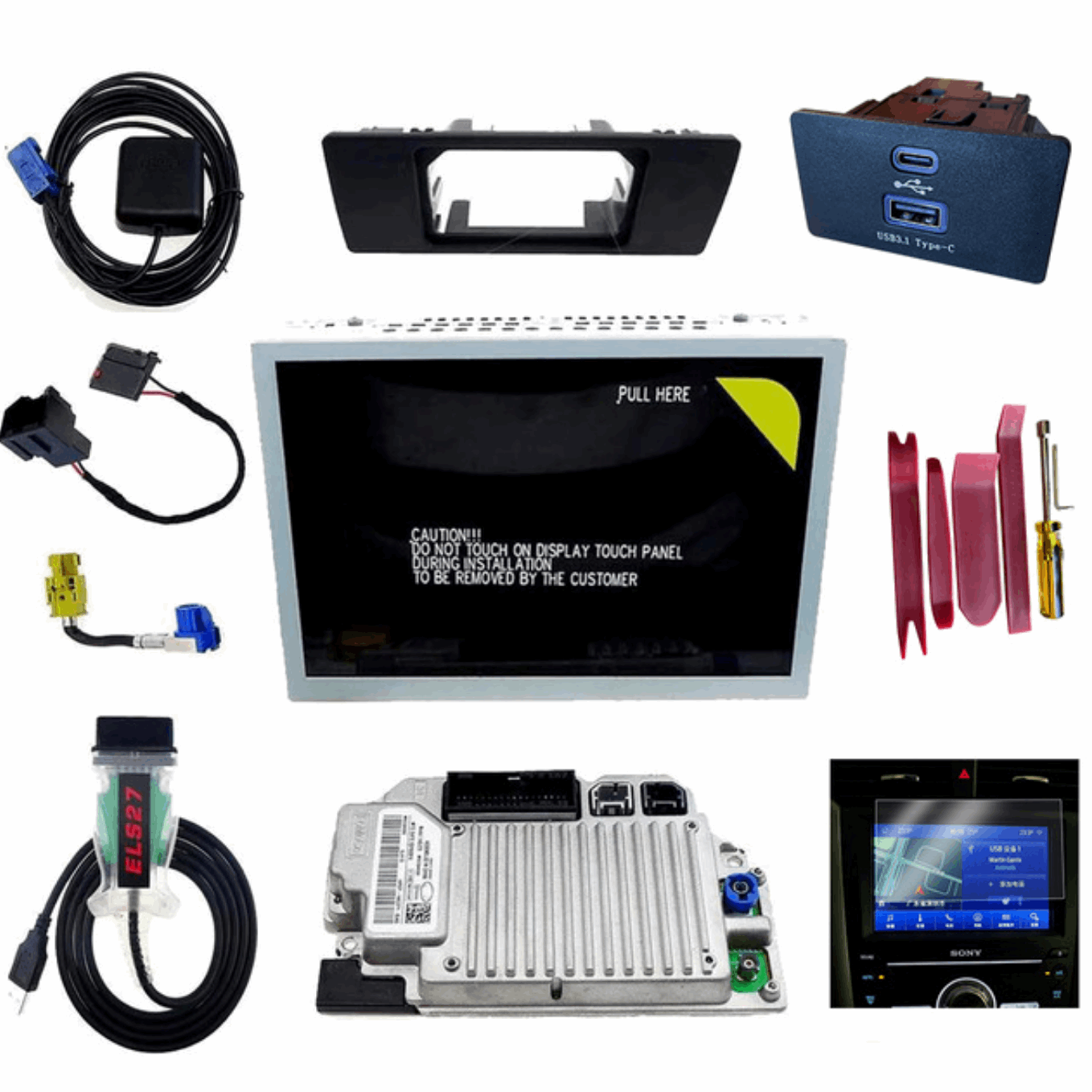 Ford Sync 2 to 3 Upgrade Kit | Factory OEM - Image 2