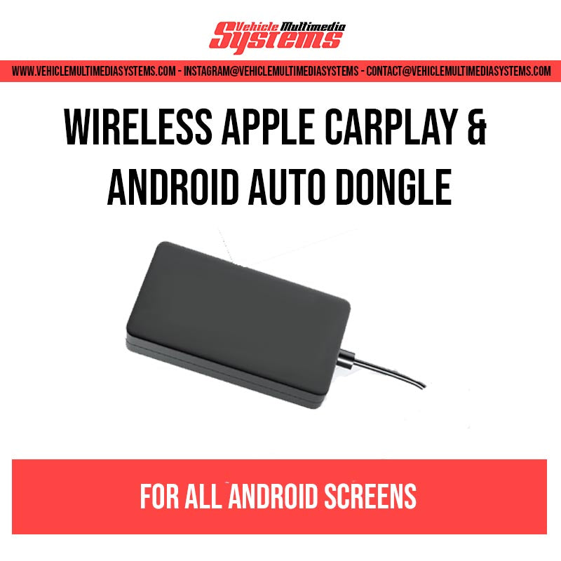 Wireless Apple CarPlay & Android Auto Dongle | For All Android Screens